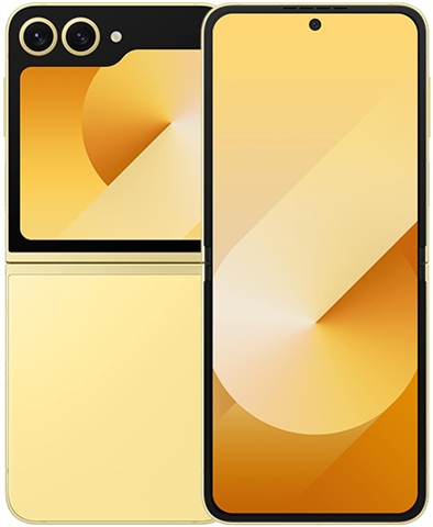 Galaxy Z Flip6 イエロー 256GB A-43 Samsung Galaxy Z Flip6 12GB/256GB - Yellow - TVs